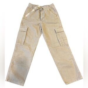 Kids H&M Light Brown Cargo Pants